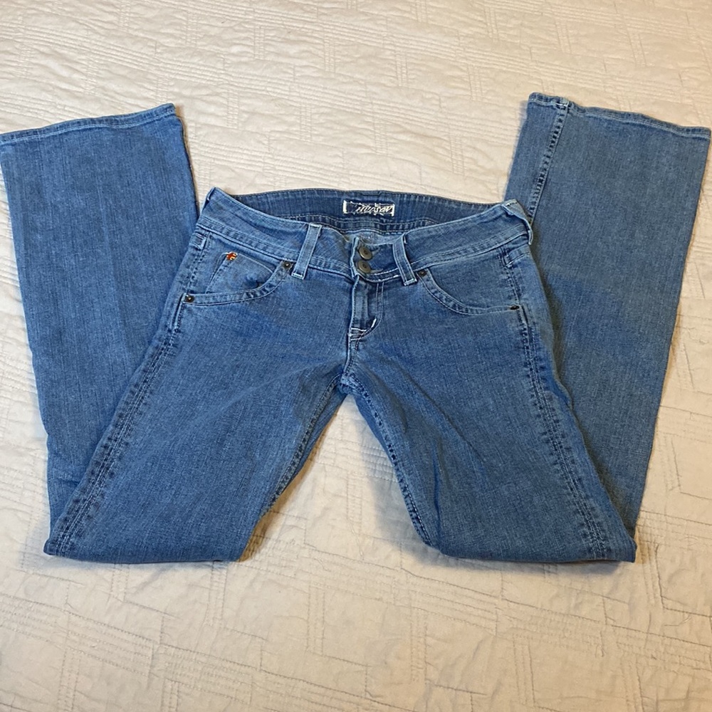 Vintage Hudson jeans 26 signature boot cut flare vintage back flap pocket